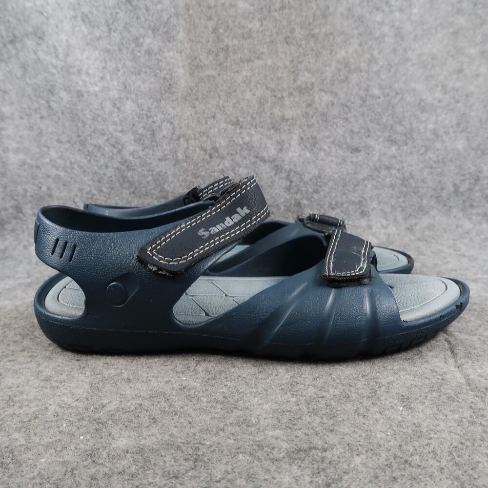 Sandak Shoes Mens 6 Sandals Sport Adjustable Straps Comfort Blue Casual